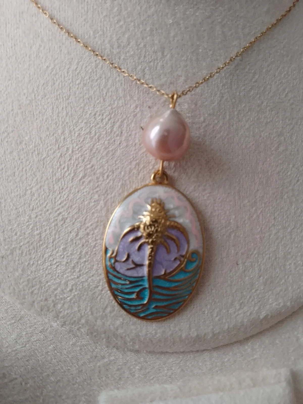 Collier vague de la vie + carte offerte – photo 3